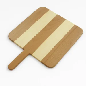 مضرب خشب مستطيل كبير شرائح