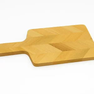 مضرب خشب مستطيل صغير شرائح