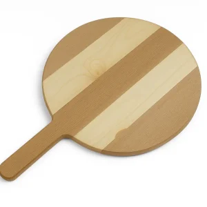 مضرب خشب بيتزا  مدور شرائح