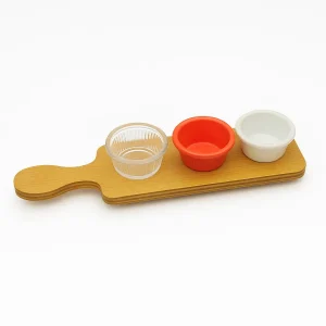 حامل ريميكان 3 قطعة باليد خشب