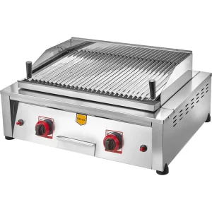 جريل غاز ريمتا بحجم 70 سم  (Lava Stone)