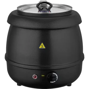 سخان شوربة ريمتا دائري أسود 9 لتر